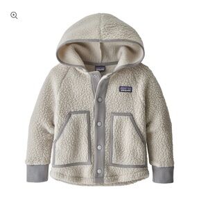 Patagonia baby retro pile jacket cream size 3T